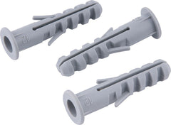 Bucha plástica 5x25mm com anel com 20 peças - Vonder