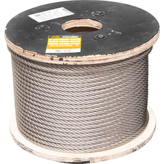 Cabo Aço Inox Aa 7,94mm 5/16 6x19s 100m Cabo A Vonder