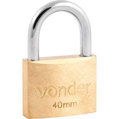 Cadeado de Latão 40mm Encartelado Vonder