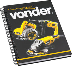 Caderno capa dura - Vonder