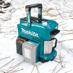 Cafeteira Sem Fio 18V Ideal para Preparo do Café Compatível com Sachê e Pó DCM501Z Makita