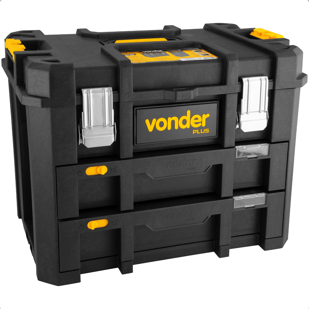 Caixa de Ferramentas Plástica CPV 900 Vonder