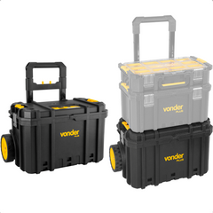 Caixa de Ferramentas Plástica com Rodas CRV 700 Vonder