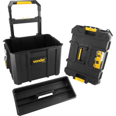 Caixa de Ferramentas Plástica com Rodas CRV 900 Vonder