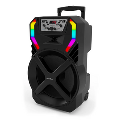 Caixa de Som Amplificada Britânia BCX12500 Woofer 15'' Bluetooth 1000W Bivolt