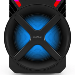 Caixa de Som Amplificada Britânia BCX12500 Woofer 15'' Bluetooth 1000W Bivolt