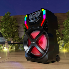 Caixa de Som Amplificada Britânia BCX12500 Woofer 15'' Bluetooth 1000W Bivolt