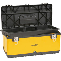 Caixa Metálica Ferramentas Baú 590x285x270mm Bandej Vonder