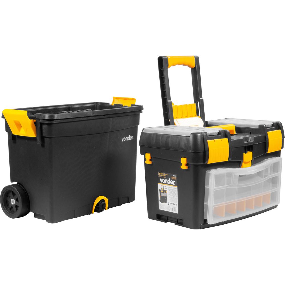 Caixa Plástica com Rodas Crv 0400 Vonder