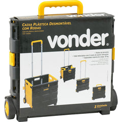Caixa Plástica Desmontável 380x330x350mm 20kg Vonder