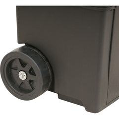 Caixa Plástica Ferramentas Baú 460x260x620mm Rodas Vonder