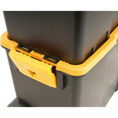 Caixa Plástica Ferramentas Baú 460x260x625mm Rodas Vonder