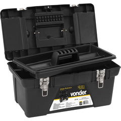 Caixa Plástica Ferramentas Baú 470x240x219mm Bandej Vonder