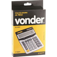 Calculadora mesa 12 dígitos cs 312vii - Vonder