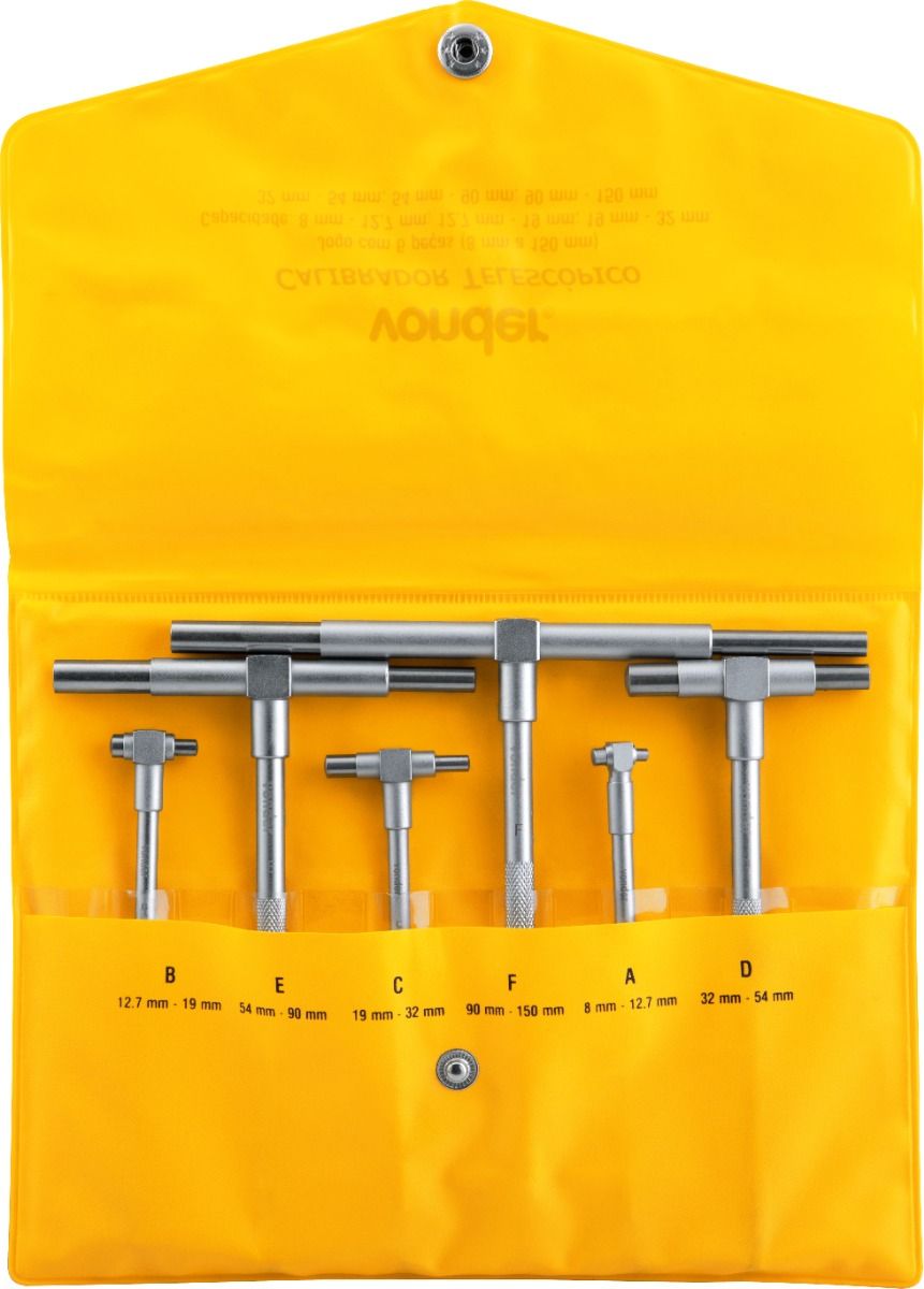 Calibrador Telescópico Jg 6Pc 8-150mm Vonder
