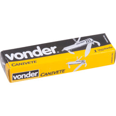 Canivete multifunção 145mm inox Vonder