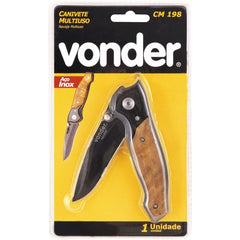Canivete multiuso 198mm inox cm198 Vonder