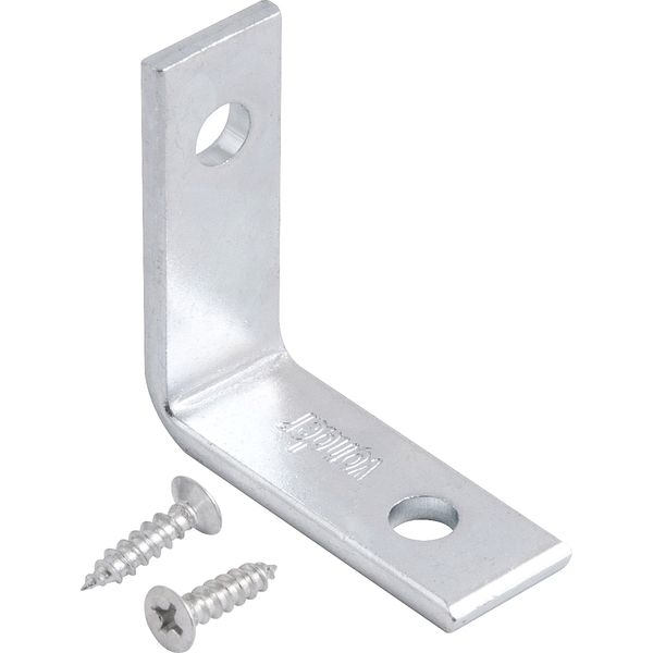 Cantoneira p/ cortina 03x03cm zincado cce0033 c/ 4 pç Vonder