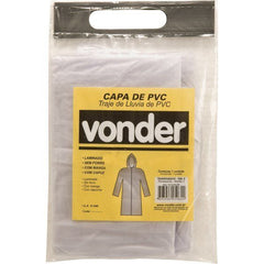 Capa de chuva pvc laminado s/ forro g incolor ca11040 Vonder