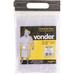 Capa Chuva Pvc Laminado Sem Forro Gg Incolor Ca11040 Vonder