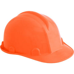 Capacete Aba Frontal Laranja Carneira Plastica Vonder