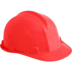 Capacete Aba Frontal Vermelho Carneira Plastica Vonder