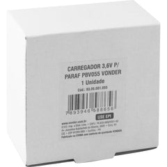 Carregador Bateria 3,6 V p/ Parafusadeira Pbv 055 Vonder