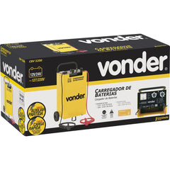 Carregador De Bateria 60-750ah 12/24v 127/220v Cbv5200 - Von