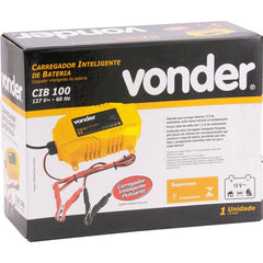 Carregador Inteligente De Bateria 45-100ah 127volts Cib100 -