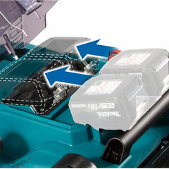 Carrinho Cortador de Grama 36V Potência 900W Com Ajustes de Altura do Corte DLM382Z Makita