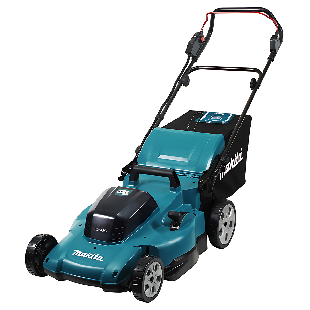 Carrinho Cortador de Grama 530Mm Sem Fio 36V Potência 860W Com Lâmina Caixa Coletora DLM538Z Makita