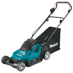 Carrinho Cortador de Grama Sem Fio 36V Potência 950W Com 2 Baterias Recolhedor DLM432PT2 220V Makita
