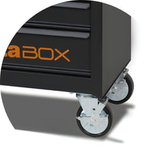 Carrinho de Ferramentas 400KG Preto 6 Gavetas com Guias Telescópicas C04-BOX-N Beta