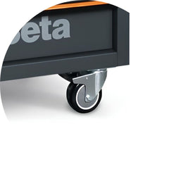 Carrinho de Ferramentas 5 Gavetas Protegidas por Tapete Interno Fehadura e Alças C45PRO C5 Beta