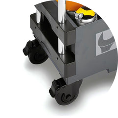 Carrinho de Ferramentas Tipo Trolley Rebatível 2 Gavetas com 6 Tabuleiros Cinza C27S-G Beta