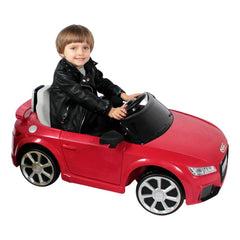 Carrinho Elétrico Audi TT Rs 2.4Ghz Vermelho 12V Bel Brink