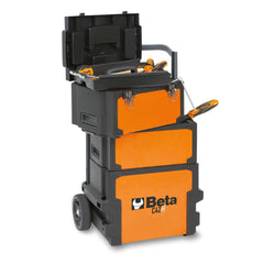 Carrinho para Maleta Caixa de Ferramentas Tipo Trolley com 3 Módulos Destacáveis C42H Beta