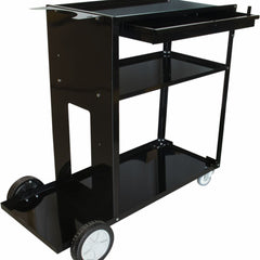 Carrinho para Solda Capacidade de 80kg Com Três Prateleiras Gaveta e Pintura Epóxi CSL-80G