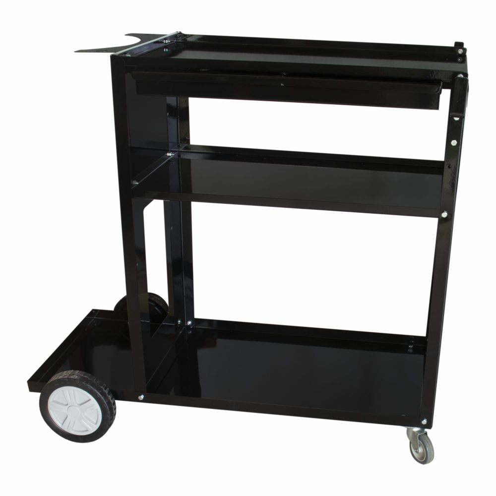 Carrinho para Solda Capacidade de 80kg Com Três Prateleiras Gaveta e Pintura Epóxi CSL-80G