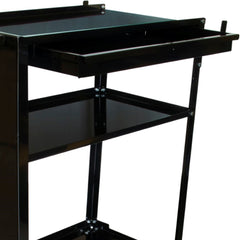 Carrinho para Solda Capacidade de 80kg Com Três Prateleiras Gaveta e Pintura Epóxi CSL-80G