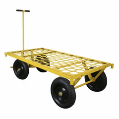 Carrinho Plataforma Grade de aço 75x150 cm Mp-600G Lynus