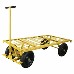 Carrinho Plataforma Grade de aço 75x150 cm Mp-600G Lynus