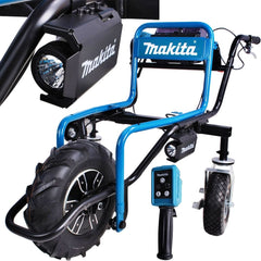 Carrinho de Transporte à Bateria 18V 130KG 90L 2 Velocidades LED sem Acessórios DCU180Z Makita