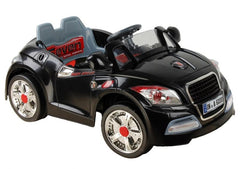 Carrinho elétrico controle remoto esporte preto - Bel Brink