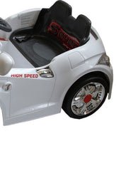 Carrinho Elétrico Esporte 6v Com Controle Remoto Branco - Be