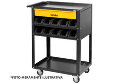 OUTLET Carrinho Ferramentas 60x40x85cm Pequenas Avarias