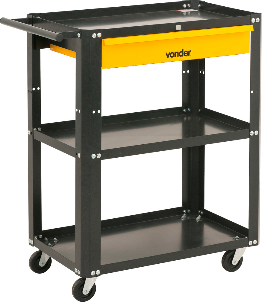 Carrinho Ferramentas 640x400x850mm 1 Gaveta Vd1020 Vonder