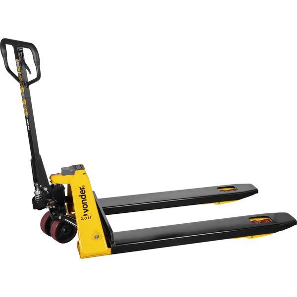 Carro Hidráulico Paleteira 2 Ton 1150x705mm c Balança Vonder