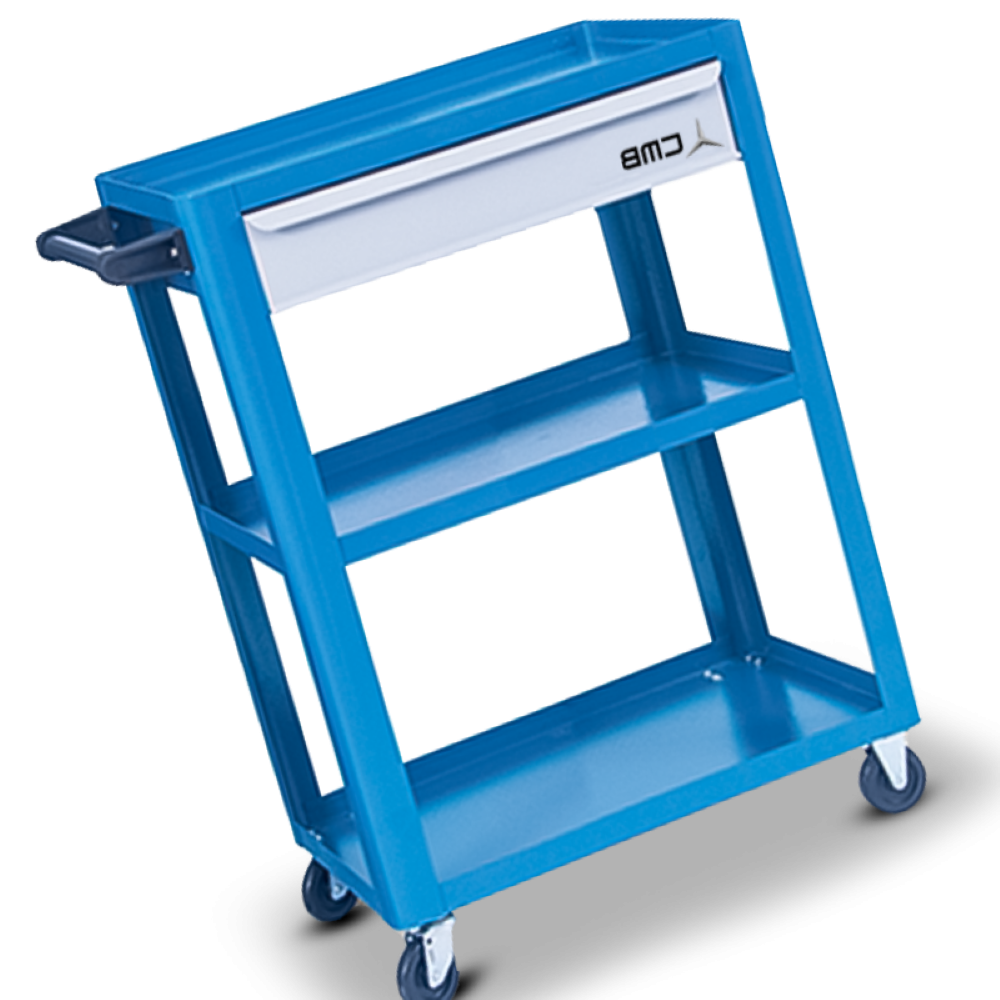 Carro para ferramentas com 3 Bandejas e 1 Gaveta CMB602 CMB
