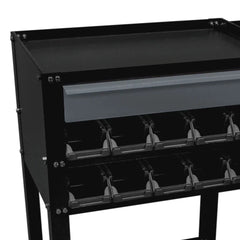 Carro para Ferramentas c/ Gavetas Plást Dark 120kg Presto